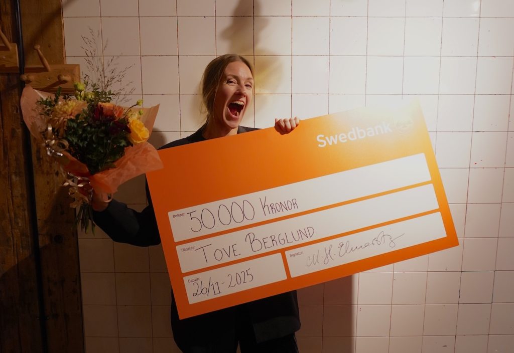 Tove Berglund vinnare av Sigrid Strands stipendium 2025